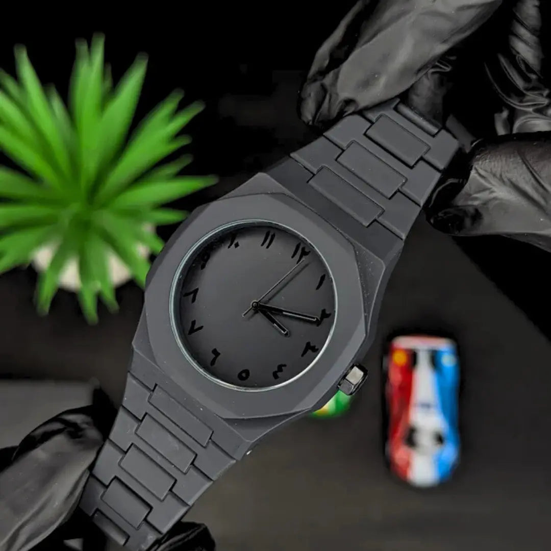 Top Rated Arabic Dial Black Watch in Pakistan Online 