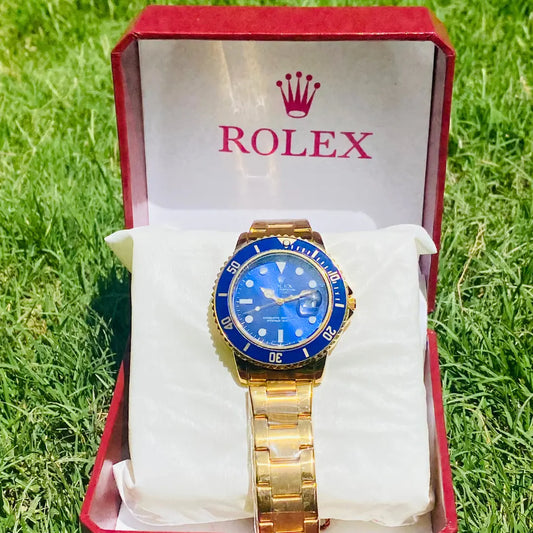 RLX Submariner Two-Tone Blue Dial Watch