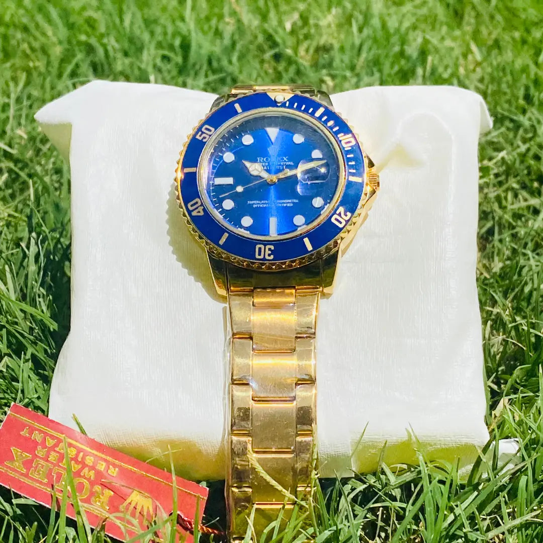 Rolex two tone blue dial watch price in Pakistan