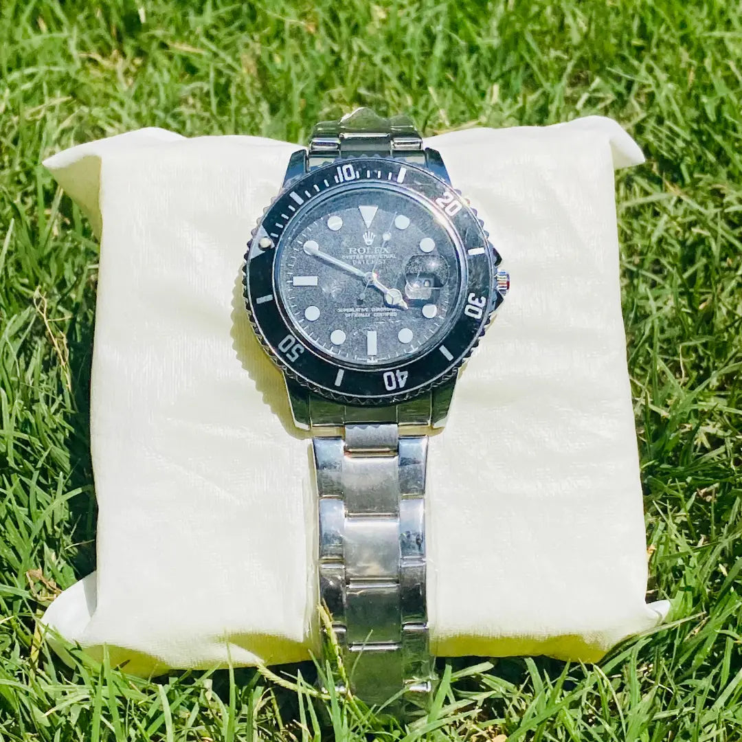 RLX Submariner Sliver with Black Dial